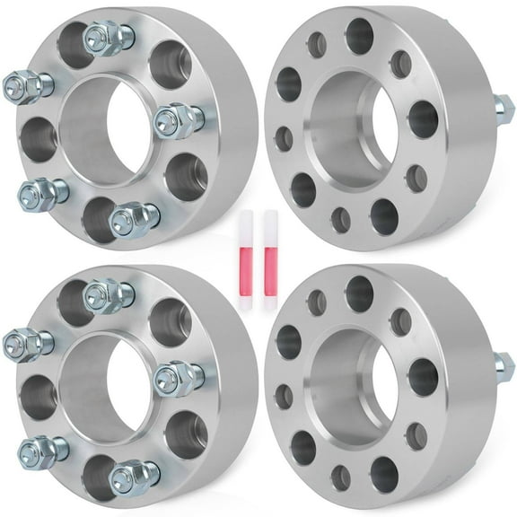 ECCPP 5x115 to 5x115 Hubcentric Wheel Spacers 2 inch 5 lug Fit for Magnum 2005-2008 for Challenger 2008-2022 with Studs 14x1.5 Centric Bore 71.5mm-4PCS