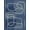 Blue, Pattern 1, variant on ODIKA 4'x6' Navy Blue Abstract Line Washable Area Rug Modern Geometric With Flowing Lines And Artistic Flair for Bedroom, Reading Nook, Pet Friendly & Non-Shedding