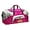 Pink, variant on Duffel Bag Iowa State Suitcase or Gym Bag For Men Or Women
