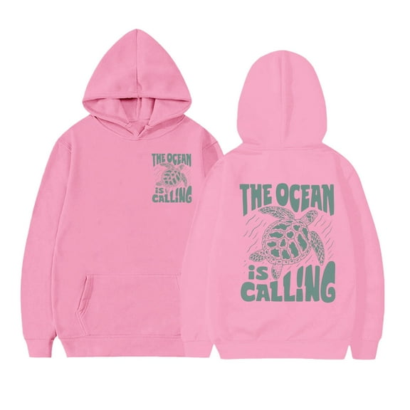 Tiijoy Toddler Girls Hoodie Turtle Graphic Cozy Hooded Sweatshirt with Pocket, Sizes 2-3T