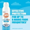 thumbnail image 5 of OFF! Insect Repellent Aerosol for Adults & Kids, Fragrance-Free Bug Spray for Everyday Protection from Mosquitoes, 5 oz, 5 of 17