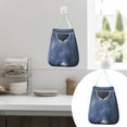 thumbnail image 3 of 1 Pcs Plastic Bag Holder, Hanging Trash Bag Dispenser, Breathable Mesh Hanging Storage Bag Dispenser Hanging Storage Organizer Vegetable Fruit Grocery, 3 of 9