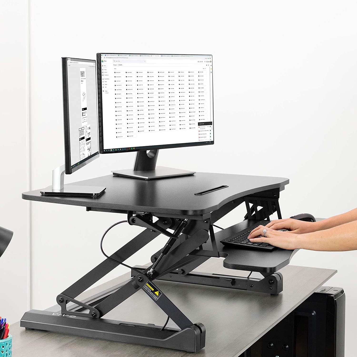 vivo height adjustable standing desk converter vivo height adjustable standing desk converter