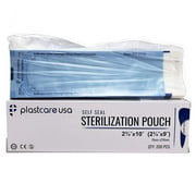200 2.75" x 9" Self-Sterilization Pouches for Cleaning Tools, Autoclave Sterilizer Bags for Dental Offices, Pouch for Dentist Tools