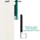 thumbnail image 2 of Hardware Mirror Clips for Wall Mounting, Single Hole Silver, 2 of 5
