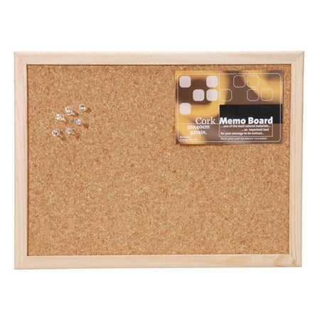 Framed Cork Memo Board, 12