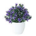 thumbnail image 2 of Sunjoy Tech Fake Plants, Artificial Mini Potted Plants, Artificial Plants for Home Decor Indoor Faux Plants in Pots Topiary Shrubs for Bathroom Decoration, 2 of 8