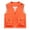 Orange, variant on Women's V Neck Zip Up Outdoor Utility Vest Sleeveless with Pockets All Season Photography Workwear Orange