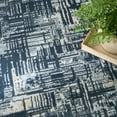 thumbnail image 3 of Nourison Dekor 7'10" x 9'10" Slate Modern Indoor Area Rug, 3 of 9