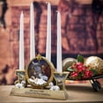thumbnail image 2 of 9"W Advent With Baby Candle Holder Box Without Batteries Candle by Roman, 2 of 3
