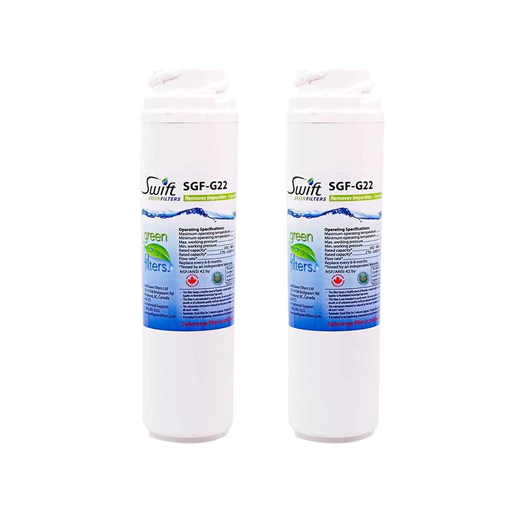 Swift Green Filters SGFGSWF Replacement for GE GSWF Refrigerators Water Filters(Pack of 2