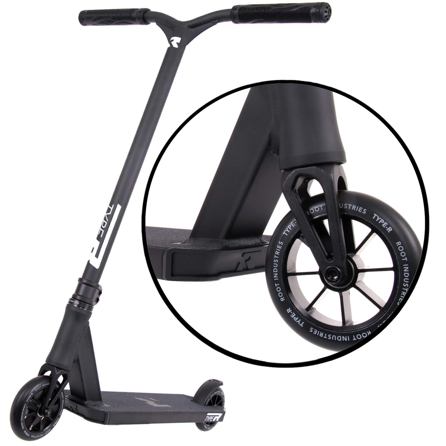 Root Industries Type R Complete Pro Childrens IHC Stunt Scooter Black 