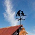 thumbnail image 4 of unbranded Iron Roof Weather Vane Para Jardín Y Negro Resistente Para Dirección Del, 4 of 8