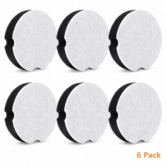 Vacuum Filter for Bissell PowerForce Compact Lightweight Upright 2112 1520 Vacuum Cleaner, Compare to Parts #1604896/160-4896 ,6-Pack