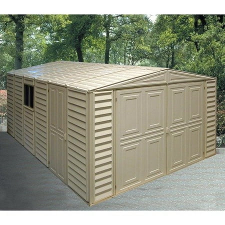 Duramax Building Products Vinyl Garage Shed
