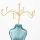 thumbnail image 3 of Fashion Jewelry Display Stand Necklace Jewelry Stand Holder Display Earring Necklace Bracelet Rings Organizer Display Stand for Girls Bridal Gift (Blu, 3 of 4