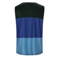 thumbnail image 3 of JLFKNG Mens Tank Top Color Blocking Printed Tank Tops For Men Home Fashion Leisure Round Neck Sleeveless Shirts Suitable For Outdoor Sports, 3 of 7