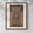 thumbnail image 2 of Vintage Abstract Print LXXV - 14in. x 11in. Vintage Framed Print in Walnut Wood Frame, 2 of 4