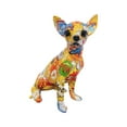 thumbnail image 4 of Estatua de Perro Multicolor BLESIY Chihuahua Escultura, 4 of 8