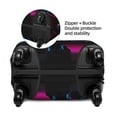 thumbnail image 2 of Pofeuu Futuristic Purple Panther Print Luggage Suitcase Cover Protector Luggage Washable Covers Aesthetic for 18/24/28/32 inch Luggage（No luggage included）-Small, 2 of 7