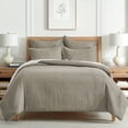 thumbnail image 2 of Levtex Home - Reede Muslin Taupe Comforter Set - King Comforter + Two King Pillow Cases - Muslin - Taupe - Comforter (106 x 94in.) and Pillow Cases (36 x 20in. ) - Cotton, 2 of 5