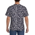 thumbnail image 2 of Rocae Daisies Flowers for Men's Moisture-Wicking Crew Tee - T-Shirt for Sports, Outdoor Activities, and Casual Wear, 2 of 9