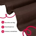 thumbnail image 4 of Juego De Sábanas Individual Microfibra Ultra Suave Premium Café, 4 of 5