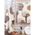 thumbnail image 2 of Abstract Geometric Kitchen Dish Towels for Drying Dishes Set of 3, Farmhouse Vintage Polka Dot Red Brown Waffle Weave Microfiber Hand Tea Bathroom Towels Quick Dry & Absorbent Towel 15.7x23.6, 2 of 7
