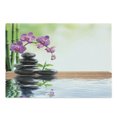 thumbnail image 1 of Spa Cutting Board, Spa with Spring Water Health Giving Properties Eastern Way of Getting Better Art, Decorative Tempered Glass Cutting and Serving Board, Large Size, Multicolor, by Ambesonne, 1 of 1