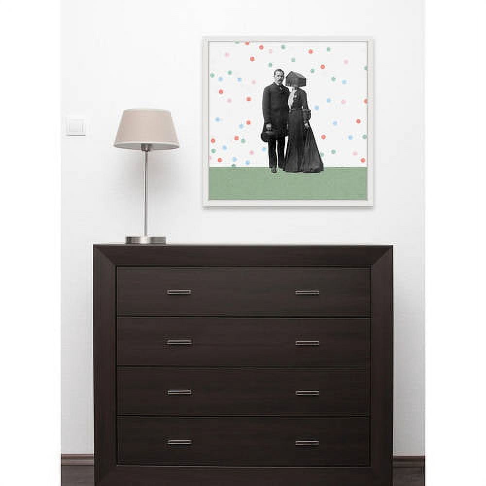 Marmont Hill "Pareja Piedras" by Bengoa Vazquez Framed Painting Print
