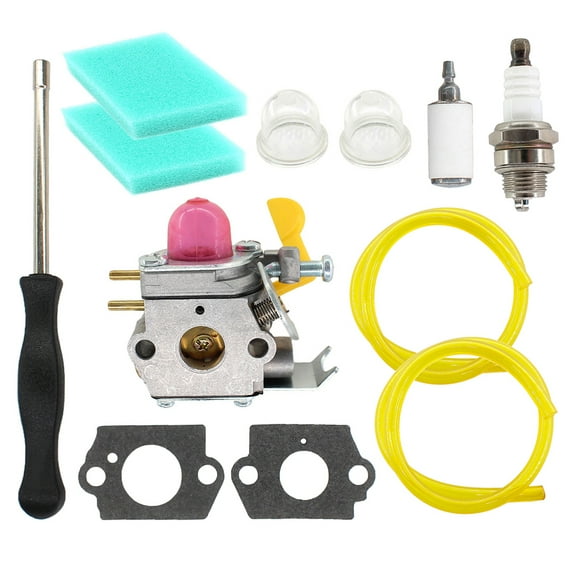 C1U-W18 Carburetor for Poulan Craftman Weed Eater Featherlite SST25 FL20 FL23 FL26 FX26S FX26SC MX550 MX557 P1500 P2500 SST25C Trimmer