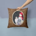 thumbnail image 2 of Carolines Treasures SS8574PW1414 Australian Shepherd Fabric Decorative Pillow, 14Hx14W, multicolor, 2 of 4