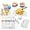 Square, variant on Magic Puffy Paint Kit for Kids, Magic Foam Texture Painting Paper, 3D Drawing Canvas Sponge, DIY Bubble Drawing Pens Art Supplies (Heart)