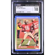 Collectible Graded 1990 Score Joe Montana #1 San Francisco 49ers CGC 10
