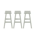 thumbnail image 4 of Costaelm 29" Poly Outdoor Patio Bar Stool (Set of 3), Sand, 4 of 6