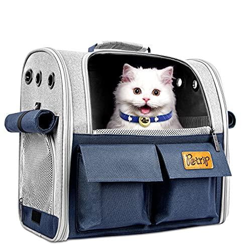 Petrip Cat Carrier Backpack, Large Pet 