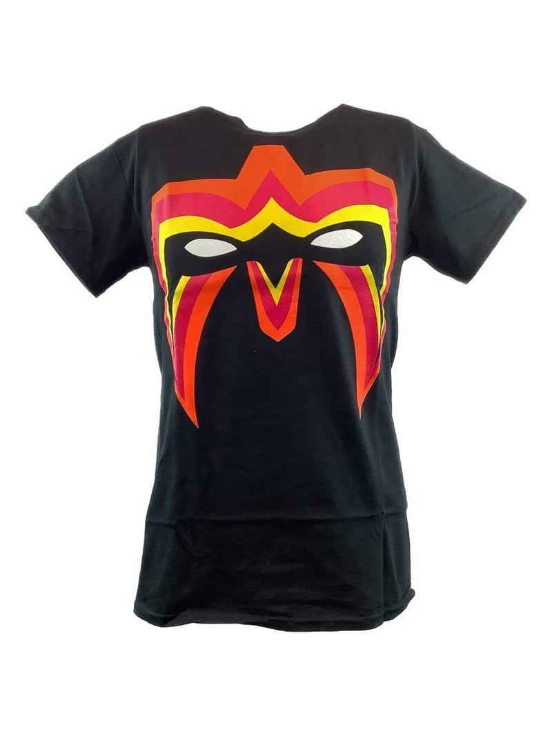 Ultimate Warrior Parts Unknown Mask Mens Black T-shirt M