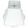 thumbnail image 2 of Urbanest Scalloped Box Lamp Shade, 4" Topx10" Bottomx8" Slant, Burgundy Red, 2 of 3