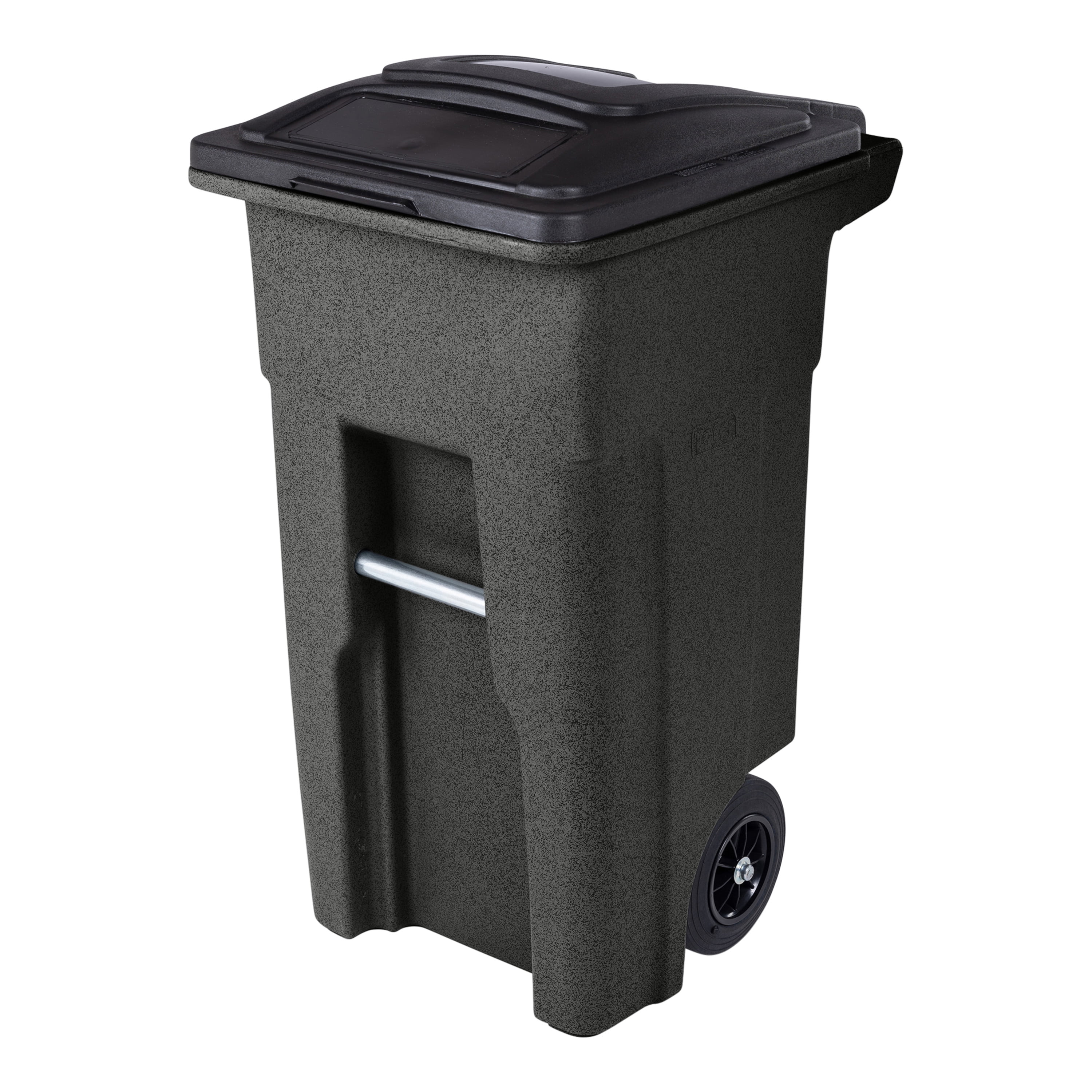Toter Trash Can Blackstone with Wheels and Lid, 32 Gallon