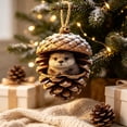 thumbnail image 5 of 2026 Christmas Indoor Home Decor 2D Flat Acrylic Christmas Hanging Ornament Decoration For Festive Holiday Tree Embellishment, 5 of 6
