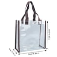 thumbnail image 3 of XINXIAOO Clear Tote Bag, Fashionable Shoulder Handbag for Beach, Shopping, Gym & Travel, 3 of 3