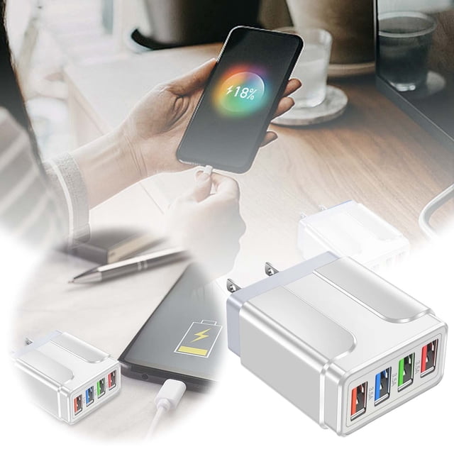 Klonfd Wall Mounted Mobile Phone Charger Portable Charger For Smart Devices Such As Mobile PhonesComputers