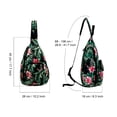 thumbnail image 3 of Duryarhall Women's Sling Crossbody bag Casual Daypack Outdoor Travel Hiking Backpack for Cycling Walking Dog Hiking, 3 of 7