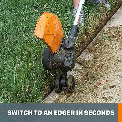 WORX WG184 13 40V Lithium Ion Cordless String Trimmer with Batteries Charger Walmart