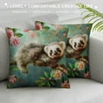 thumbnail image 3 of Nawypu Pillow Cover Sloth Throw Pillow Case Cute Home Decor for Sofa Livingroom Couch Bed Decorative Gift, 3 of 5