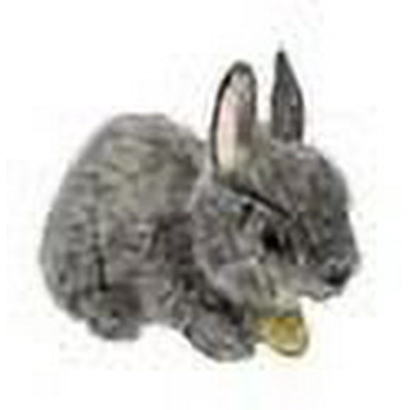 Aurora Netherland Dwarf Bunny Blue Grey 7.5" Plush