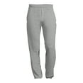 Athletic Works Men's Fleece Elastic Bottom Sweatpants, Sizes S4XL
