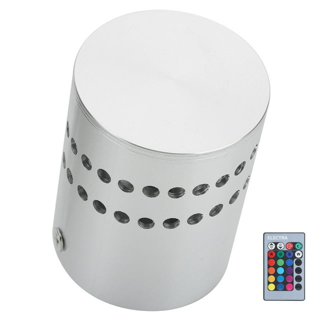Lámpara de pared LED en espiral RGB 3W NikouMX