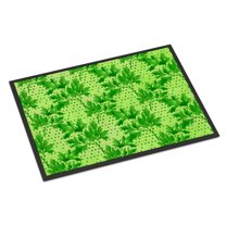 Watercolor Parsley Door Mat