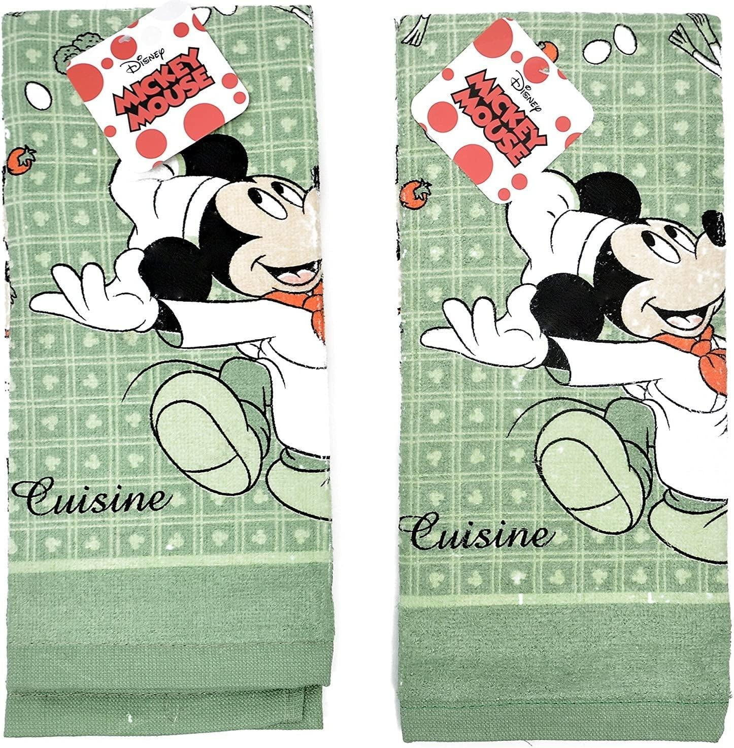 Amazon.com: Disney Dish Towels 2 Piece Set Kitchen Cloth